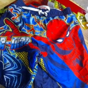 Boys swim trunks Spiderman